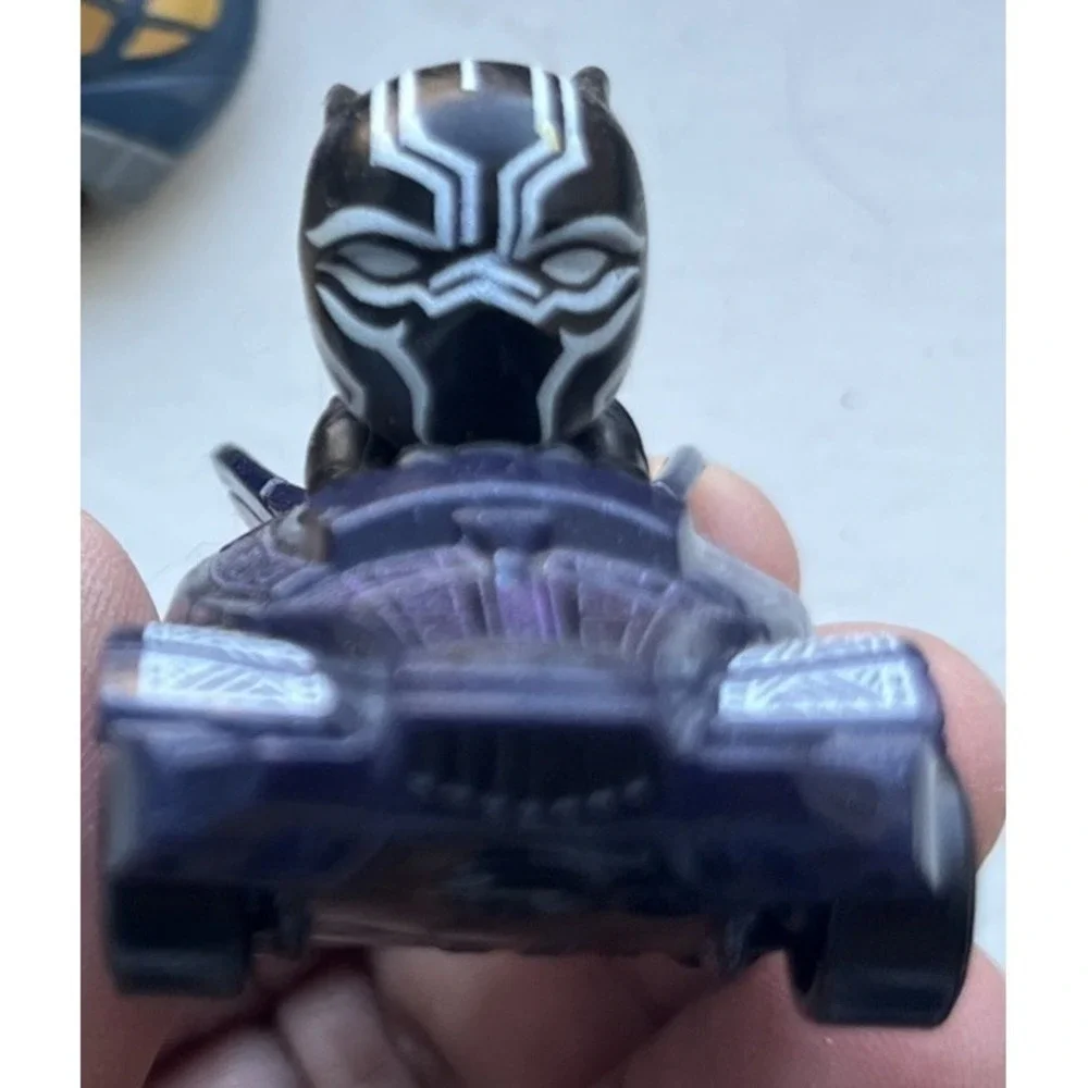 Marvel Hot Wheels Black‎ Panther Captain America Thanos Racerverse Trio Collect